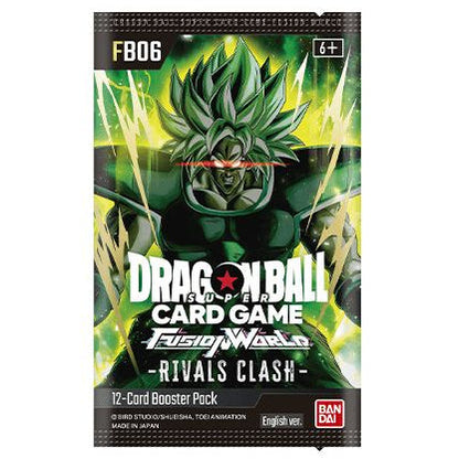 FB06 Booster Pack | Rivals Clash | Fusion World | Dragon Ball | English